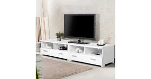 Maybe you would like to learn more about one of these? Artiss Tv Entertainment Unit Moris Tv Cabinet Stand 180cm White Kogan Com