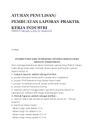 Daftar nilai prakerin program keahlian : Doc Aturan Untuk Membuat Laporan Pkl Dan Contoh Laporan Pkl Andika Febriyanto Academia Edu