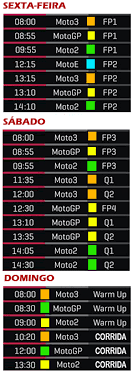 Este sábado 18 de abril en portimão será la primera carrera de marc márquez desde su fractura en el húmero del derecho Motogp Aragon Alteracoes Nos Horarios Motosport Motosport