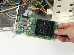 Make sure that the graphics card is facing the pcie slot. Desktop Pc Graphics Card Replacement Ifixit Repair Guide