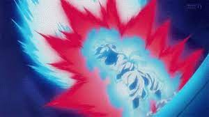 Goku is the first boss of dragon ball rage and can be found on earth, asking you to spar with him. Goku Kaioken Kamehameha Gif Dragon Ball Image Dragon Ball Super Goku Goku