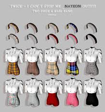 Twice's i can't stop me has 91 million views 11 days after it's release, and yesterday on a new naver post, they released many photos from the mv shooting. Twice I Can T Stop Me Outfit From Rimings Sims 4 Downloads