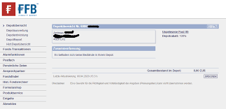November 25 at 3:29 am ·. Ffb Depot Fil Fondsbank Broker Vergleich Tests Erfahrungen