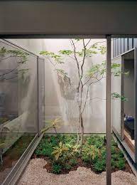Tsuyama House Interior Garden Inside Garden Indoor Courtyard