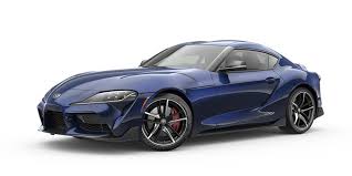 Navy blue paint for a car. 2020 Toyota Supra Colors See It In Yellow Blue Red And More