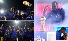 There is even a song made. France Players And Fans Serenade N Golo Kante With His Own Song Daily Mail Online