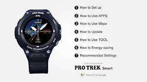 Features, sensors and android wear 2.0. Pro Trek Smart Wsd F20 Smart Outdoor Watch Casio