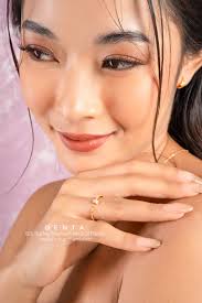 Denta Ring (925 Sterling Silver with 14K Gold Plating)