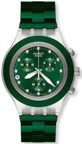Swatch Full Blooded Green Watch Svck4043ag Vintage Swatch Watch Green Watch Fashion Watches