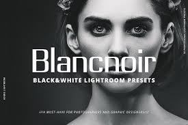 Adobe Lightroom Logo Black And White Blancnoir Lightroom Presets Lightroom Lightroom Presets Filters For Pictures