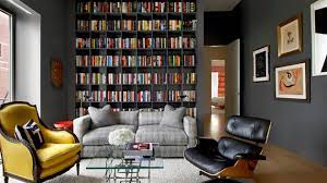 For a clean look, use a bookcase with lower shelving behind dual doors and keep dusting to a minimum. 22 Interesting Ways To Add Bookshelves In The Living Room Home Design Lover