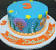 Girly Bubble Guppies Birthday Cake