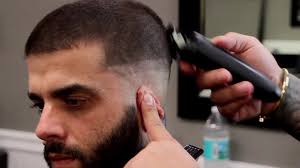 Skin Fade with Beard and Color Enhancement
