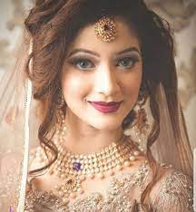 Pin By Zannatul Asha On Shee Pakistani Bridal Hairstyles Bridal Makeup Looks Indian Wedding Makeup