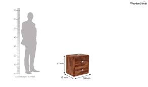 A small table that is kept at the side of a…. Buy Aron Bedside Table Teak Finish Online In India Wooden Street