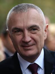 President Republic Albania Ilir Meta His Editorial Stock Photo