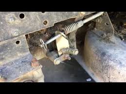 A riding lawn mower incorporates a faster mowing speed and a wider mowing deck which shaves significant time off cutting your grass. Repair Problem Craftsman Lawn Tractor Brake Adjustment