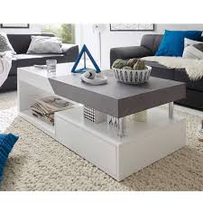 Design Couchtisch Adrias In Weiss Grau Couchtisch Design Wohnzimmer Tisch Weiss Couchtisch Weiss