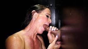 GloryholeSecrets - Brunette Big Tittied Milf Slurping On Dicks And Eating  Cum - Poringa!