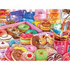New daily puzzles each and every day! Buffalo Games Aimee Stewart Candylicious 1000 Piece Jigsaw Puzzle Amazon Ca Toys Games In 2021 Colorful Donuts Jigsaw Puzzles Diamond Painting