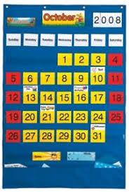 Details About Playmonster Lauri Calendar Pocket Chart English Spanish