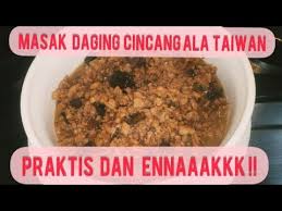Lain kali bakal balik untuk nyobain rasa lainnya. Cara Masak Daging Giling Ala Taiwan Resep Daging Giling Kecap Youtube