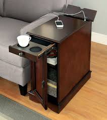 Kipling End Table With Storage Diy Furniture Living Room Storage End Tables With Storage