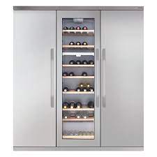 John Lewis Jltmff006 Slimdepth Wine Cabinet Triple Fridge Freezer Stainless Steel Wine Cabinets Wine Cooler Fridge Fridge Freezers