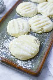 Just mix the batter, cut out your cookies and bake. Delicious Whipped Shortbread Cookies The Salty Pot