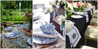 Tucked in a corner it will add such a gorgeous twinkle and cozy holiday feeling! Blue And White Dishes And Table Settings Tablescapes And Decorations In Blue White