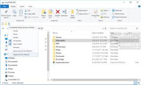 Since microsoft forces you to look up information on the internet, here's everything you need to know using windows 10's file manager. 7 Ways To Show Hide Or Diagnose The Show Ribbon Option In Windows 10 File Explorer Majorgeeks