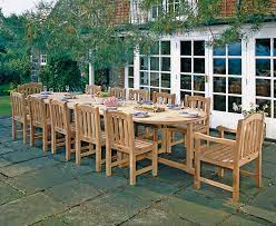 High end large mahogany dining table seats 12 to 14 people. 12 Seater Large Teak Dining Set With Hilgrove Oval 4m Table Chairs Lindsey Teak