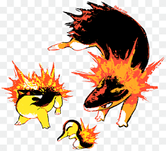 Pikachu Pokemon Crystal Quilava Cyndaquil Pikachu Dragon Computer Wallpaper Fictional Character Png Pngwing