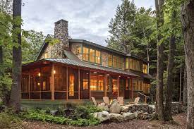 Moosehead lake is located on a nature preserve in the northern part of maine. A Maine Lake House Gives Three Generations Both Togetherness And Privacy The Boston Globe