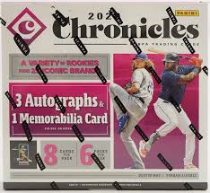 Box break values and other the priceguide.cards trading card database has prices achieved from actual card sales, not. 2020 Panini Chronicles Baseball Hobby Box Da Card World