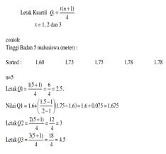Posting kali ini merupakan postingan lanjutan dari ukuran pemusatan data mean median modus. Http Diananggraeni20 Blogspot Com 2013 10 Kuartil Nilai Rata Rata Ukur Dan Nilai Html
