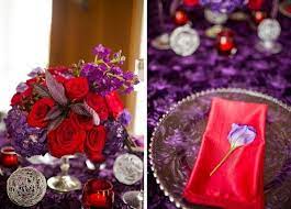Vibrant Purple Red Inspiration Session Mywedding Purple And Gold Wedding Wedding Colors Red Red Wedding Theme