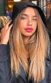 Beauty Girl Hair Colors Mixed Girl Hairstyles Straight Hairstyles