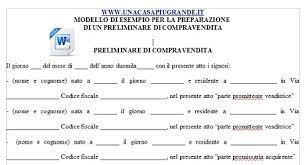 Scarica subito il modulo fac simile compilabile word del compromesso di vendita casa. Come E Fatto Il Preliminare Di Compravendita