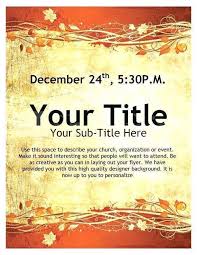 This template is still informative — many sections where add text to inform people about location and time. 13 Printable Thanksgiving Dinner Flyer Template Free In Word With Thanksgiving Dinner Flyer Template Free Cards Design Templates