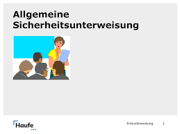 Mein warenkorb der artikel wurde ihrem warenkorb hinzugefügt. Allgemeine Sicherheitsunterweisung Ppt Herunterladen