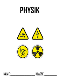Je geringer der abstand zwischen zwei punkten, die das auge noch als solche sehen kann, desto besser das sehvermögen. Deckblatt Physik Din A4 Deckblatter Zum Ausdrucken