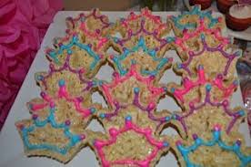 Birthday Rice Krispie Treats Princess Crown Krispy Treats Princess Tea Party Tea Party Birthday Princess Diy