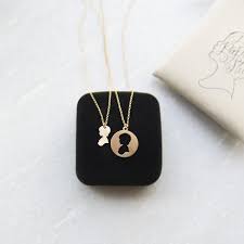 Mother Daughter Silhouette Necklace Set Daughter Necklace Set Mother Daughter Necklace Mother Daughter Necklaces Set