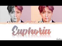 Bts Jungkook Euphoria Lyrics Color Lyrics Youtube Lagu Bts Lirik Lagu