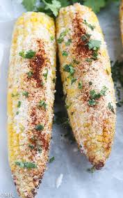 Mexican street corn is one of the ultimate summer side dishes! Air Fryer Corn On The Cob Mexican Street Style My Forking Life