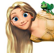 Rapunzel Edit Light Blonde Hair Bright Blue Eyes Orange Dress For Milena Pataro Princess Movies Princess Films Disney Live Action Movies