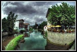 Saint Jean Pied De Port Fisheye Photography Basque Country Basque