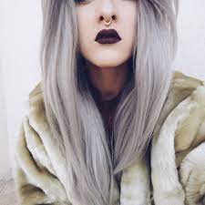 dunkle lippen graue haare wir lieben es graue haare haarfarbe fur braune augen haare
