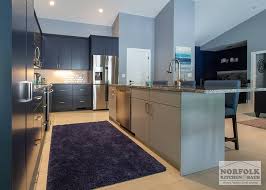Check spelling or type a new query. Blue Kitchen With Accent Island Norfolk Kitchen Bath
